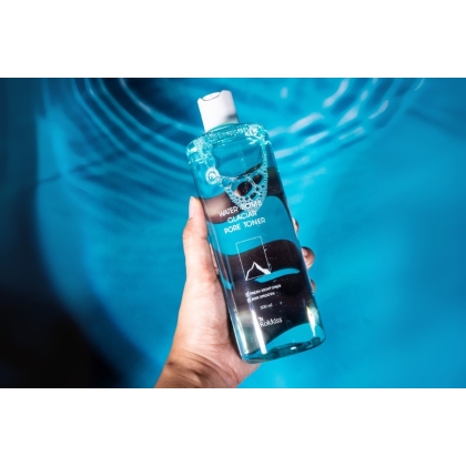 Nước hoa hồng đường da Rokkiss Water Bomb Glaciar Pore Toner 500ml