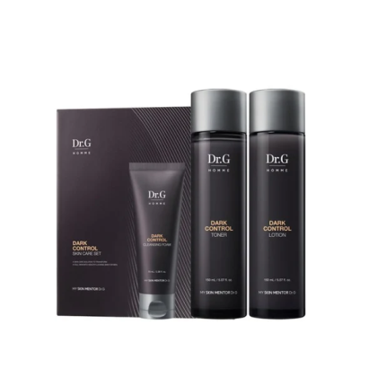 Set Dưỡng Trắng Da Dành Cho Nam Dr.G Homme Dark Control