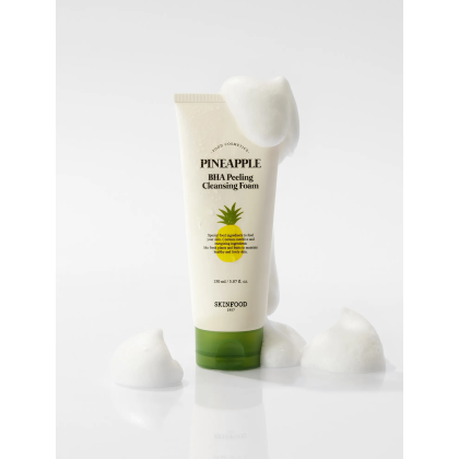 Sữa Rửa Mặt Chiết Xuất Dứa Skinfood Pineapple BHA Peeling Cleansing Foam 150ml